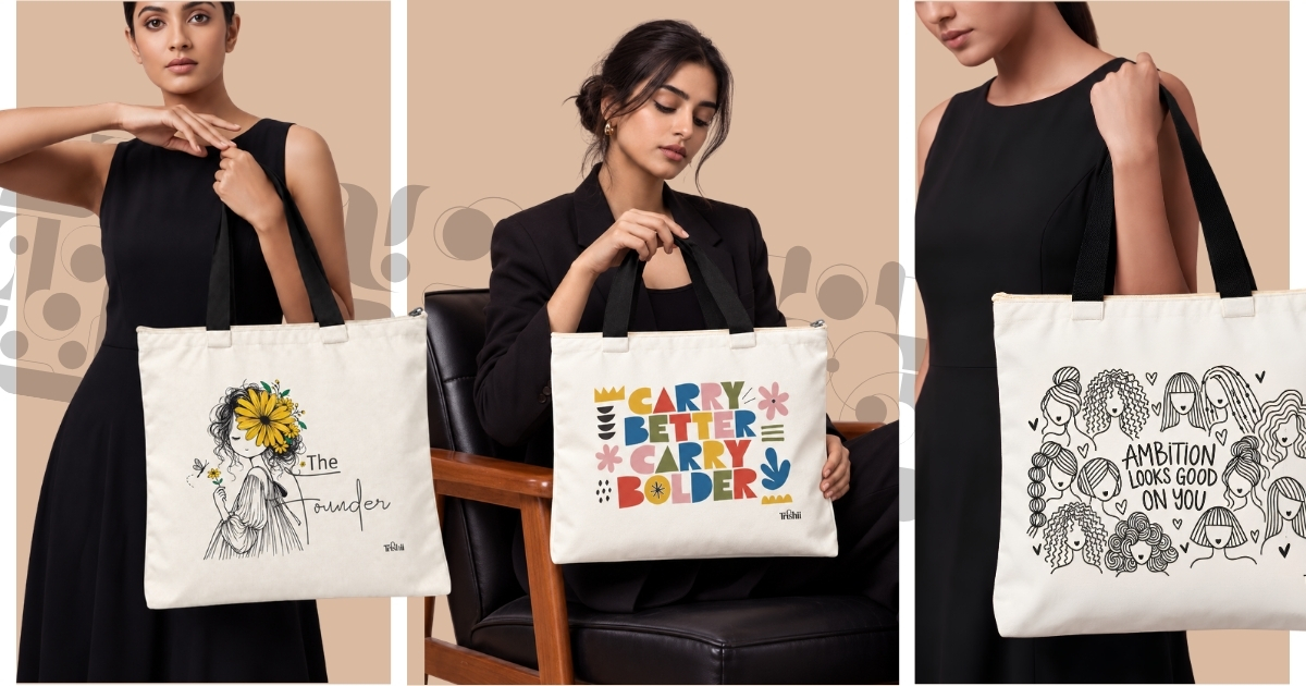 Trishii -Why your Tote Bag Should say something About you