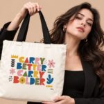 Slogan Tote Bags for Women and Why Words on a Bag Hit Different