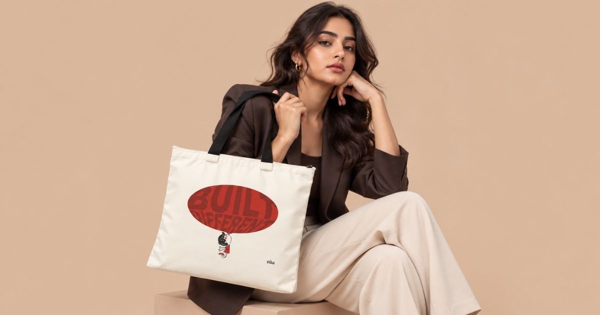 Trishii -Tote Bag With Detachable Strap for Work Mode and Weekend Mode